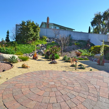 92124-Tierrasanta-Colorful Xeriscape/ Low Water/ Low Maintenance Front Yard