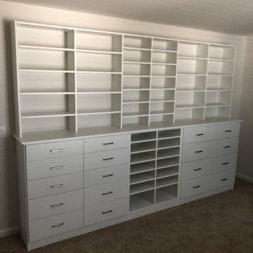 Large Dresser with Display Shelves