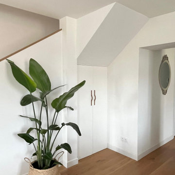 Modification d'un escalier avec création d'un placard sous-escalier - APRES