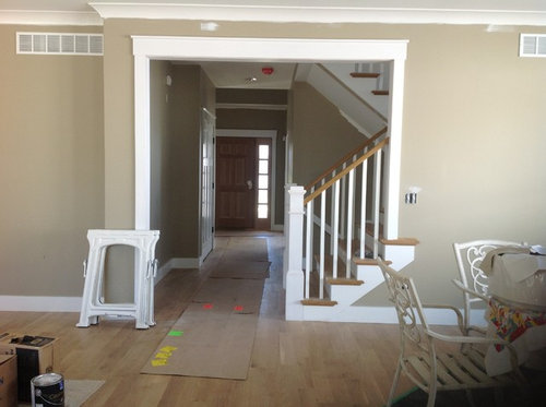 New House. Creaky Stairs