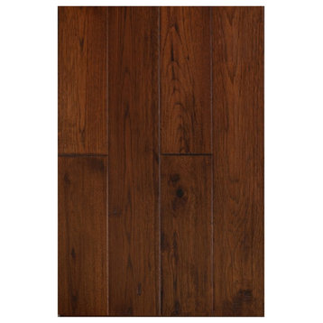 East West Furniture Sango Premier 1/2 x 5" Hardwood Flooring in Hickory Oak