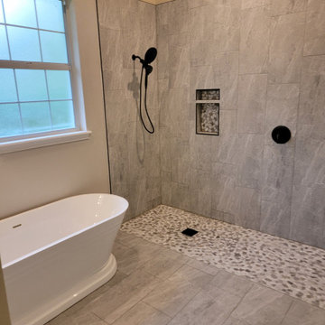 Palm Bay Bathroom Remodel – Custom Tile Shower Replacement