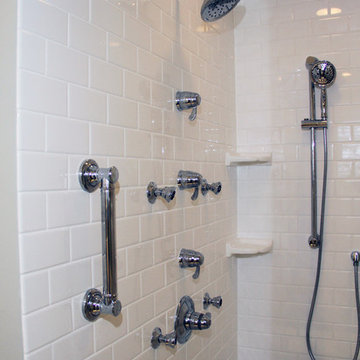 Lakeview - Carrara Marble Master Bath