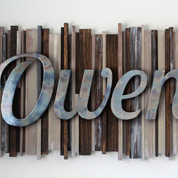 Custom Rustic Name Piece - Products
