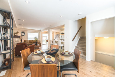Example of a classic living room design in Toronto