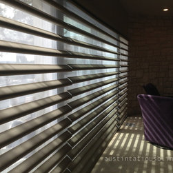 Lake Travis - Roman Shades