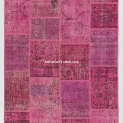 Patchwork style Up-cycled Handmade Rugs - Products