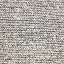 Textured Chucky Cable Braided Rug - Rugs