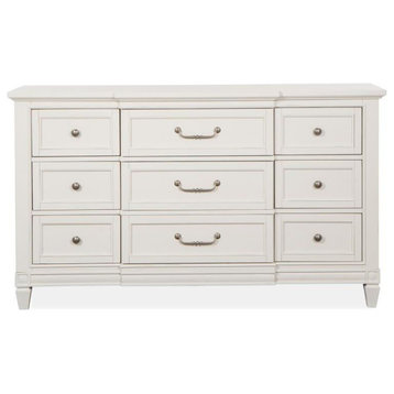 Magnussen Willowbrook Drawer Dresser in Egg Shell White