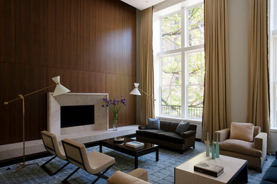 Example of a living room design in New York