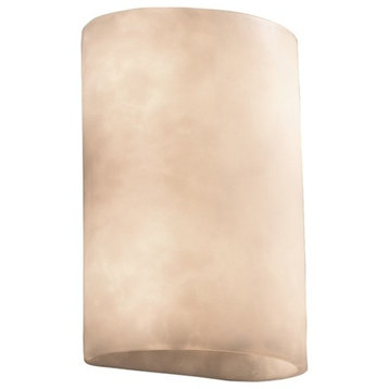 Justice Designs Clouds ADA Large Cylinder Wall Sconce