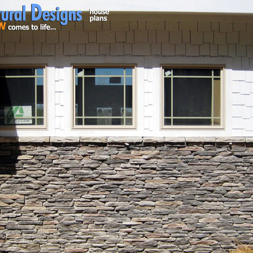 Frank Llloyd Wright Inspired House Plan 24355TW