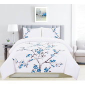 Bedtime Originals Blossom Watercolor Floral Twin Sheets and Pillowcase Set - Pink