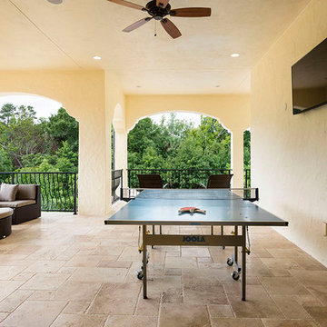 Reunion Home Theater and Game Areas