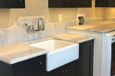 Laundry room - country laundry room idea in Other