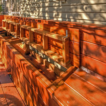 built in bench