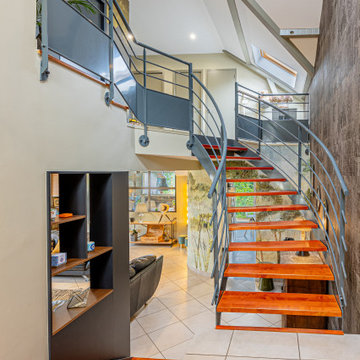 Rénovation de la pièce de vie d'une maison