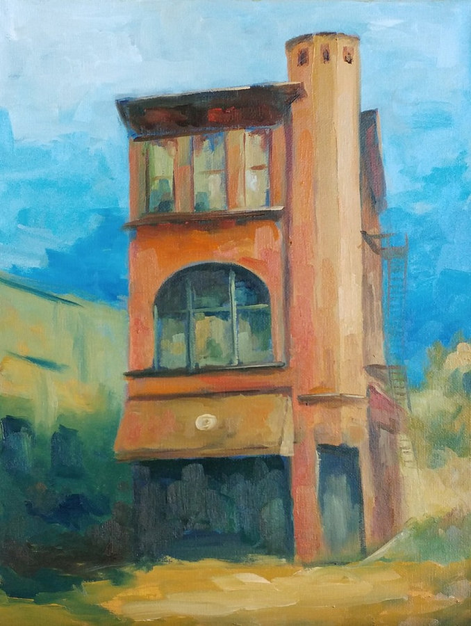 Hard Rock, Nashville, 14x11, framed