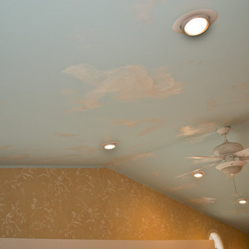 Subtle Sky Ceiling Mural