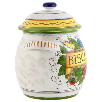 Biscotti Jar Vase RUSTICA Ceramic Handmade Hand-Crafted