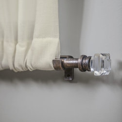 Smith & Noble Petite Cafe Hardware - Curtain Rods