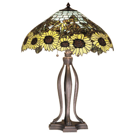 30H Wild Sunflower Table Lamp