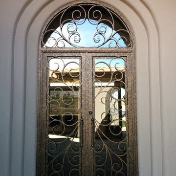 Iron Double Doors