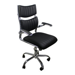 Confort Back Office Chair in Black - Office Chairs