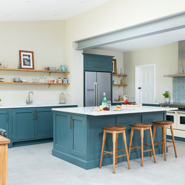 Stunning Blue/Grey Kitchen