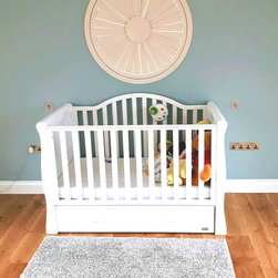 Circle & Triangle Window - Children's Nursery - Galway - Interior Shutters
