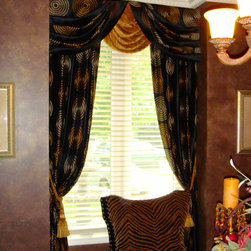 Custom Drapery Treatments - Window Treatments