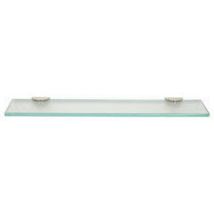 Tempered Glass Shelf - Glass Only - Contemporary - Bathroom
