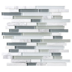 Contemporary Mosaic Tile by Rocky Point Tile