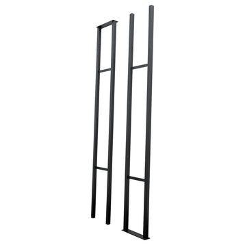 W Series Frame 10' - for VintageView's W Series wine racking, Matte Black