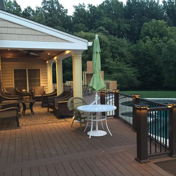 Thornbury Hunt Home Renovation and Fireplace/Deck