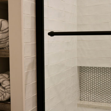 Small Industrial Bathroom