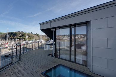 This is an example of a coastal terrace in Devon.