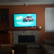 living room wall