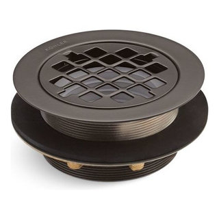 4.25 Round Shower Drain Cover in Oil Rubbed Bronze