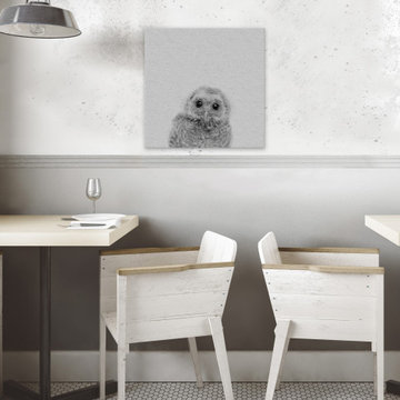 "Those Big Eyes II" Painting Print on Wrapped Canvas