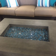firepit glass