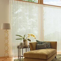 Hunter Douglas Luminette Window Coverings - Vertical Blinds