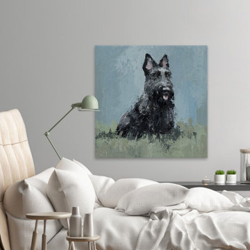 "Guard Dog" Painting Print on Wrapped Canvas