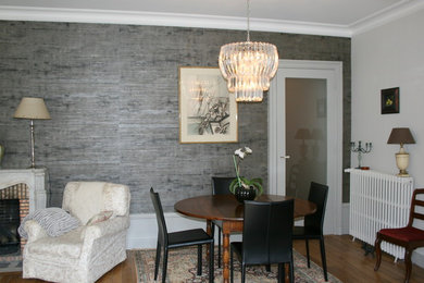 This is an example of a traditional dining room in Nantes.