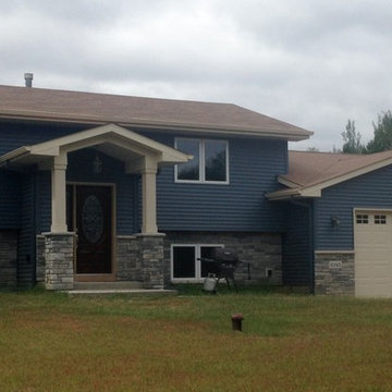 Split level remodeling - After