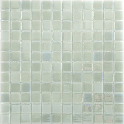 Vidrepur Lux Mosaic 1/2'' x 1/2'' White Lux 097409M - Tile