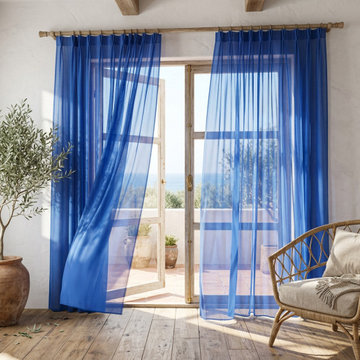 Cobalt Blue Curtains