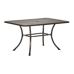 Kettler 35"x57" Mesh Table - Outdoor Dining Tables