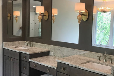 Bathroom - contemporary bathroom idea in Cincinnati
