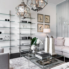Glass shelves